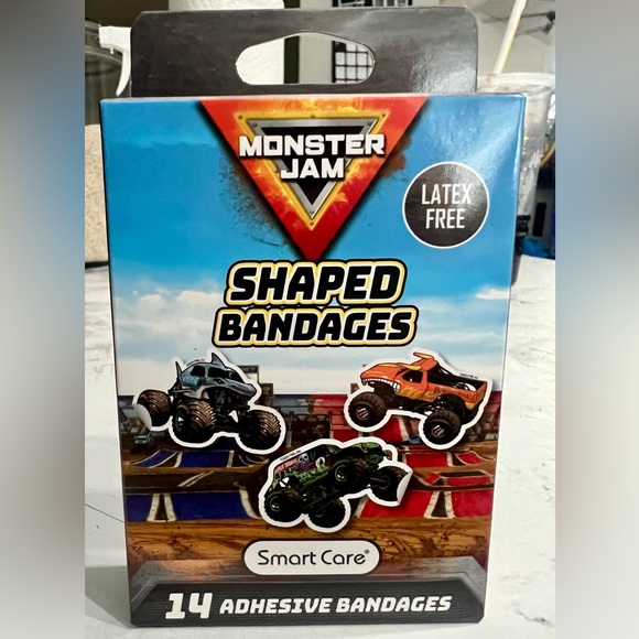 Monster Jam Shaped Bandages - Bandaids - Picture 1 of 1
